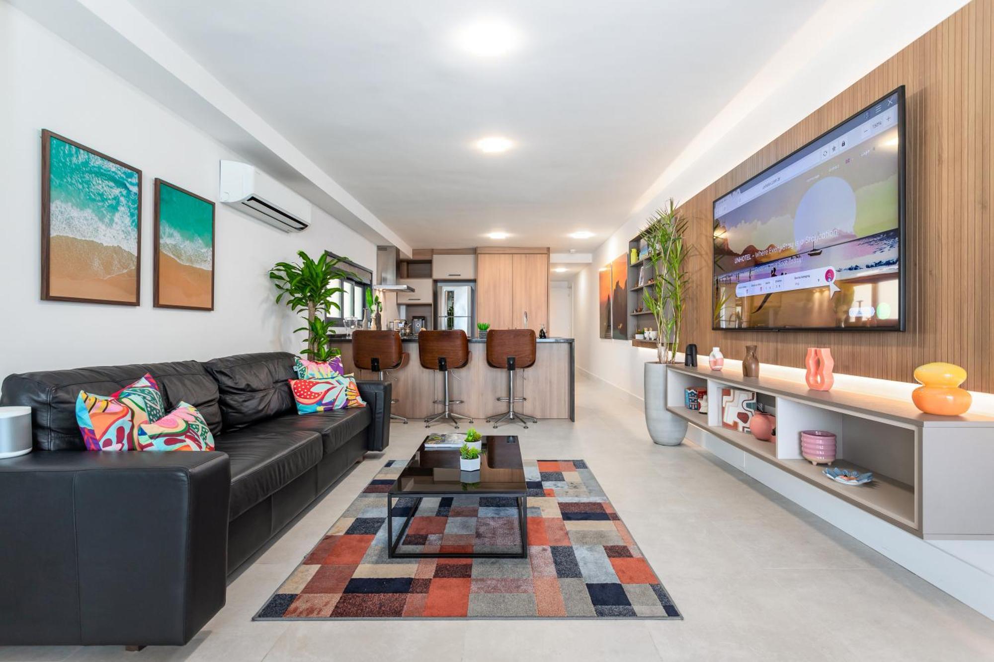 Unhotel - Luxuosos Apartamentos Na Atlantica A Beira-Mar, Copacabana リオデジャネイロ エクステリア 写真