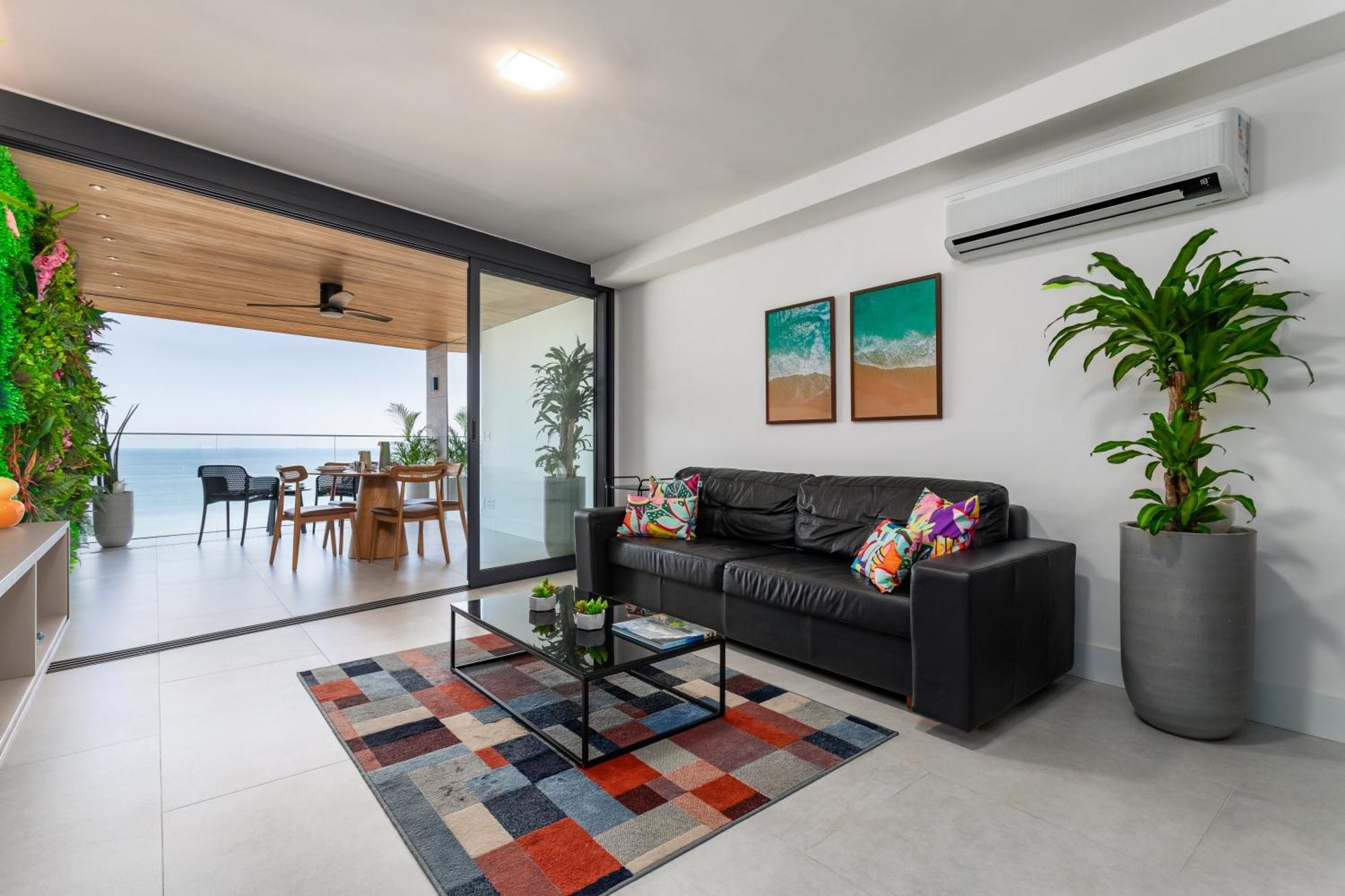 Unhotel - Luxuosos Apartamentos Na Atlantica A Beira-Mar, Copacabana リオデジャネイロ エクステリア 写真