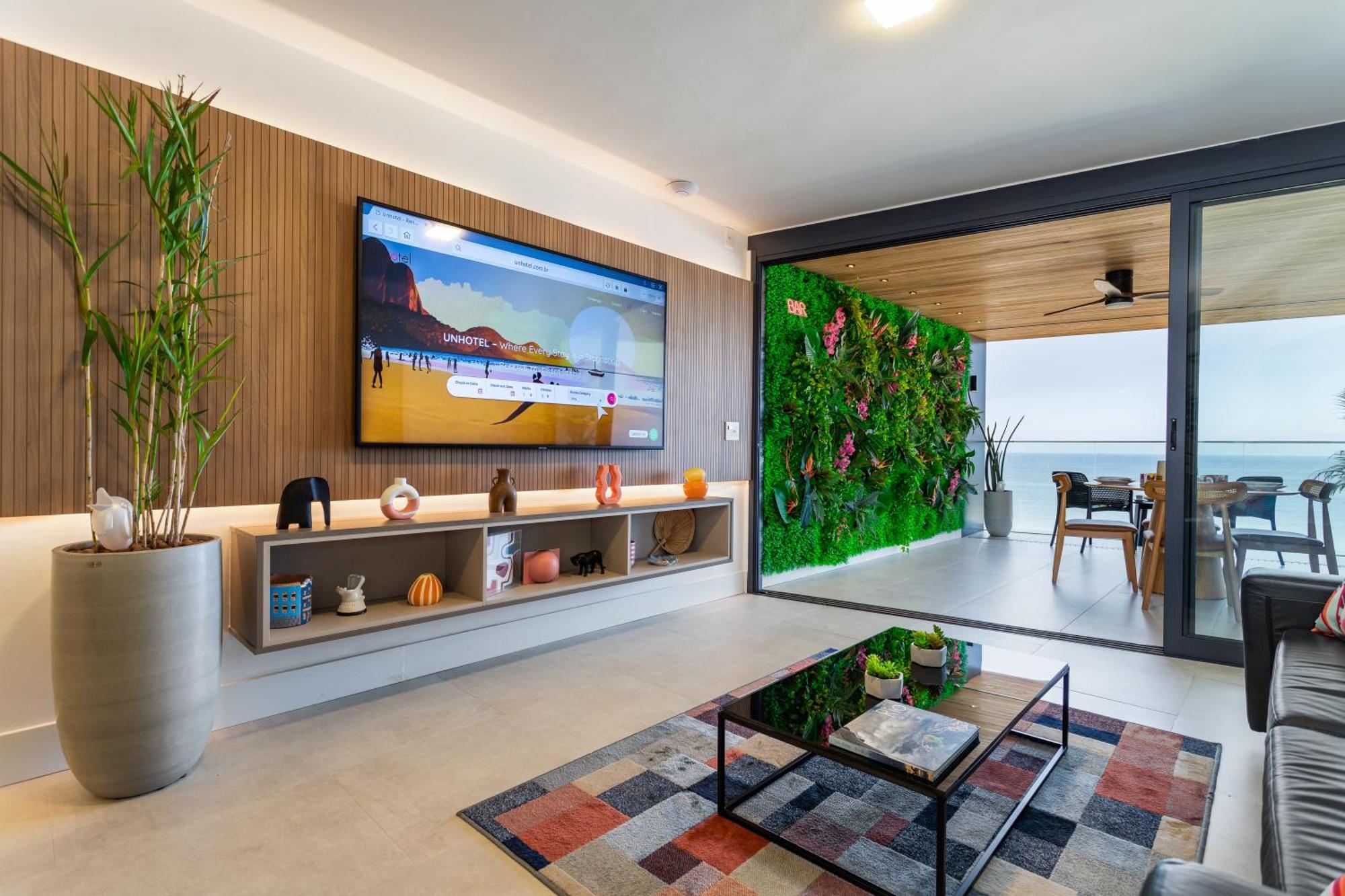 Unhotel - Luxuosos Apartamentos Na Atlantica A Beira-Mar, Copacabana リオデジャネイロ エクステリア 写真